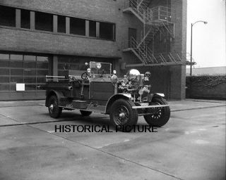 FIRE DEPARTMENT CFD VINTAGE 1918 PHOTO 1 AHRENS FOX ENGINE ACADEMY