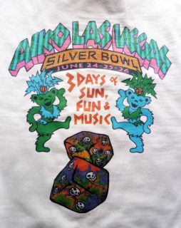Grateful Dead T Shirt VTG Style 1994 Summer Tour AIKO Las Vegas