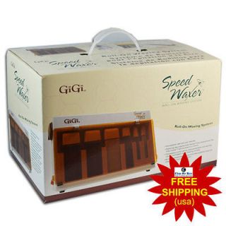 GiGi Speed Waxer Roller On Waxing System Hair Removal Wax Kit Set 0272