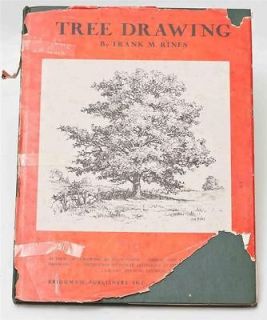 Tree Drawing by Frank M. Rines Hardcover Book Revised 1946