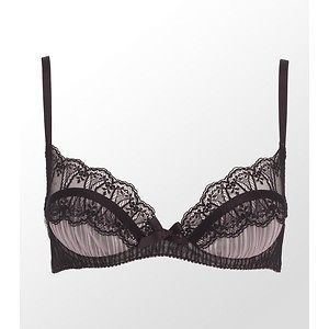 Agent Provocateur Fifi Bra 34A/12A/90A French Chantilly lace black and