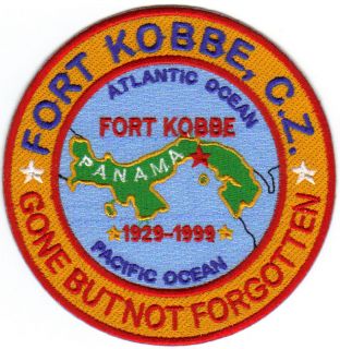 POST PATCH, FORT KOBBE, PANAMA CANAL ZONE, GONE BUT NOT FORGOTTEN Y
