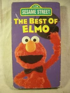 Sesame Street   The Best of Elmo VHS Whoopi Goldberg