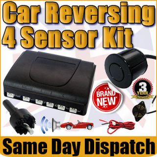 IN Car Reversing 4x Rear Sensors System Alarm Buzzer KIT for Toyota
