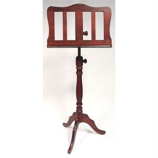 EMS Wooden Sheet Music Stand Georgian solid ash stained rosewood/mahog