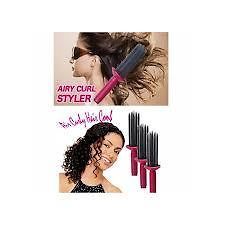 AIRY Curl Styler   Hair Styling Tool brush for use with blow dryers