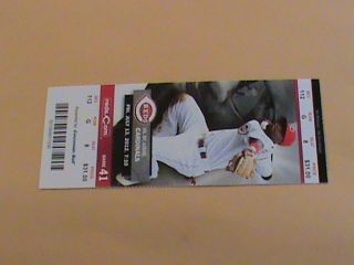 2012 Reds vs Cardinals Full Ticket   Todd Frazier HR Alfredo Simon W