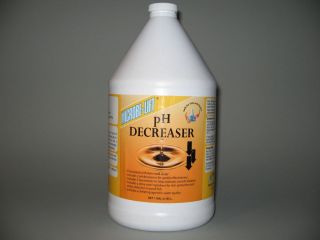 pH Decreaser Pond/Pool Water Treatment  1 gallon  alkaline aqua​tic