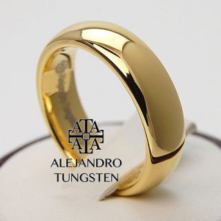 Newly listed Alejandro Tungsten Carbide Ring Brushed 18K Gold Classic