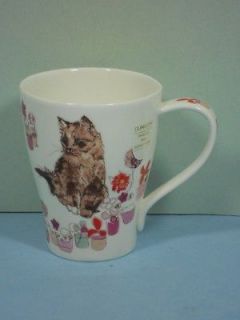Fine Bone China Sloway Shape Mug Purrfect Cats by P. Alice ENGLAND