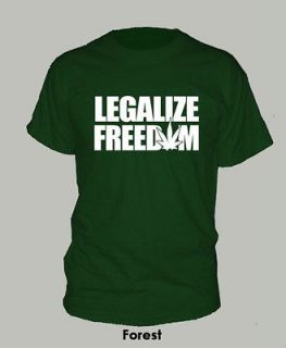 LEGALIZE FREEDOM ~ T SHIRT marijuana it weed ALL SIZES & COLORS