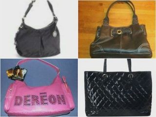 Anne Klein, Alfred Dunner,Dereon, Paris Hilton Handbags for sale lot