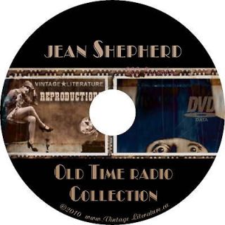 Jean Shepherd {430} OTR Comedy Radio Shows on DVD