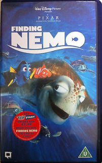 Walt Disney / Pixar FINDING NEMO ~ 2003 Animated Classic  rare UK PAL