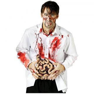 Bloody Intestines Gory Guts Scary Horror Gore Zombie Halloween Costume
