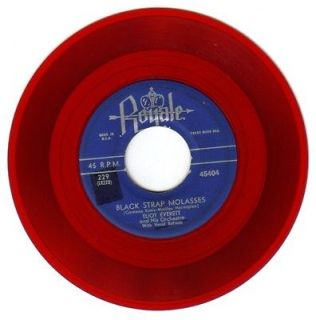 Eliot Everett 45 RPM 7 Royale Red Vinyl Down Yonder/Black Strap