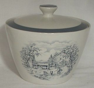 Alfred MEAKIN china HOME IN THE COUNTRY Sugar Bowl