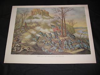 Lookout Mountain    HUGE Kurz & Allison Limited Ed. Civil War Print