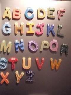 Wooden Alphabet Letters A Z Children Wall Door Name