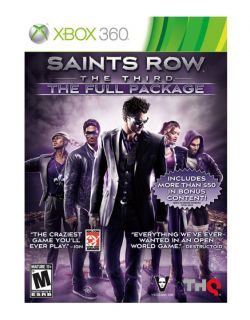 Saints RowThe Third The Full Package (Xbox 360, 2012) New & Factory