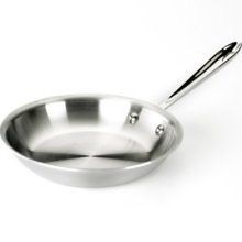 New Wolfgang Puck Cookware Stainless Steel 9 Skillet/ Omelet Pan