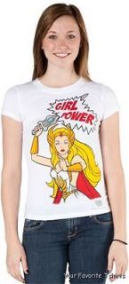 She Ra Princess of Power Girl Power Juniors Shirt