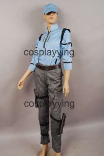 Resident Evil 5 Jill Valentine BSAA uniform costume
