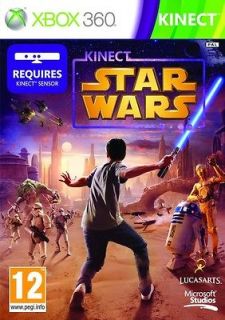 KINECT STAR WARS MICROSOFT XBOX 360 VIDEO GAME NEW SEALED OFFICIAL PAL
