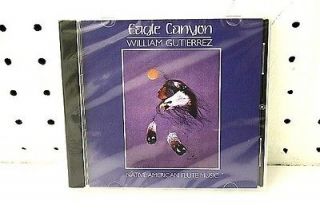 SOUNDS WILLIAM GUTIERREZ EAGLE CANYON NATIVE AMERICAN INDIAN FLUTE CD