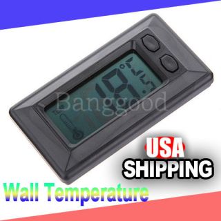 Wall Auto Car Vehicle Indoor Digital LCD Screen Display Temperature