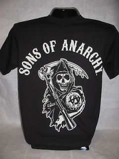 Sons of Anarchy T Shirt SAMCRO Reaper Tee TV Show Est 1967 Apparel New