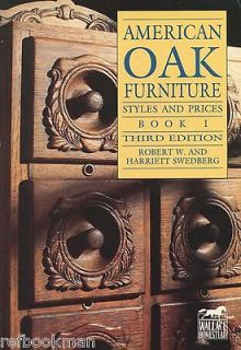 American Oak Furniture – Desks Chairs Beds Dressers Cupboards / Book