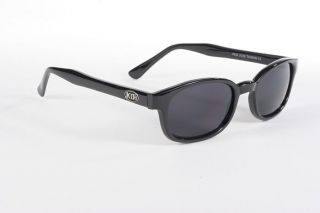 Anarchy KDs Black Frame with Dark Grey Lens Original Biker Sunglasses