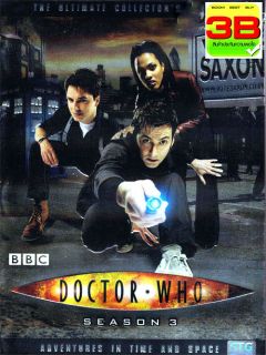 Season 3 [2007] David Tennant, BBC Sci fi 13 Episodes 4 Disc DVD BOX