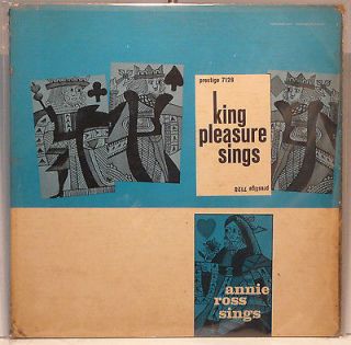 LP   King Pleasure Sings   Annie Ross Sings   Prestige 7128