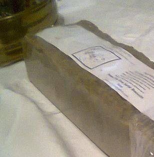 lb Neem Tea Tree Sulfur Bentonite Handmade loaf of soap 
