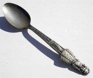 Old 1930s ANNETTE DIONNE Quintuplet Silver Plated Spoon 6 Souvenir