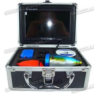 HD Underwater 600TV Lines Video Camera Set Fishing with 7 Color LCD
