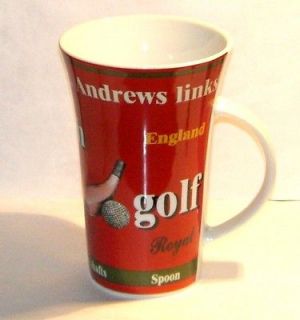 15th Century Golf Coffee Mug St. Andrews Links 20 fl/oz