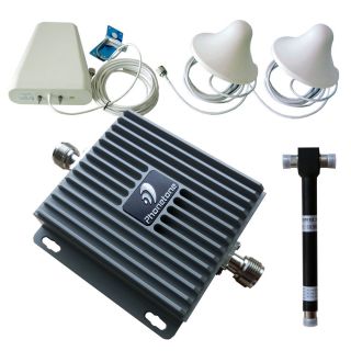 850/1900MHz 65dB/2 Indoor Antennas Cell Phone Signal Booster Repeater