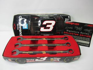DALE EARNHARDT 3 PIECE SNAP ON SIGNATURE SERIES COLLECTORS EDITION