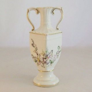 Newly listed Antique Gilded VASE Lipper & Mann Vintage Floral Vase w