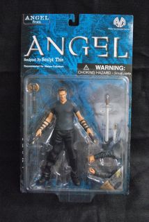 Previews EXCL Vampire Angel Action Figure BTVS from TV Series by Moore