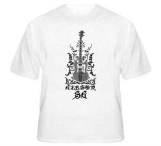 AC/DC Angus Young ACDC Gibson SG Guitar Hard Rock T Shirt