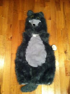 Barn Kids Wolf or Werewolf Costume ~ Size 7 8 years~ 2 pc Halloween