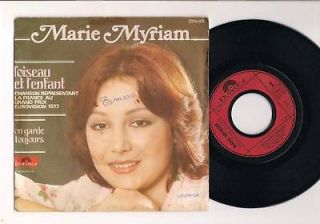 MARIE MYRIAM   L´OISEAU ET L´ENFANT FRANCE 7/45