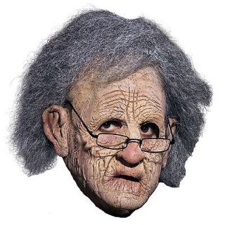 Senior Citizen Foam Latex Prosthetic Mask Moves With Your Face Costume