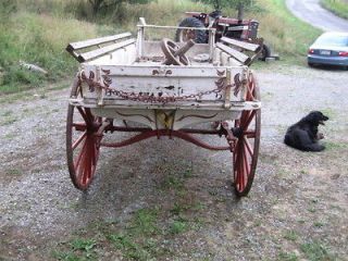 Horse drawn wagon Ready to use or place in a collection
