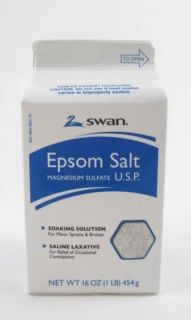 Swan Epsom Salt 16 oz