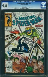 Spider man #299 CGC 9.8 1988 Todd McFarlane Venom 1 109 B8 cm